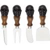 imageOneida 898366 Skull Mirror Cheese Knives Set Of 4