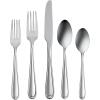imageOneida Dylan 42 Piece Everyday Flatware Service for 8 180 Stainless Steel Silverware SetService for 8