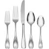 imageOneida H003020A Voss 20 Piece Everyday Flatware Set Service For 420Piece Flatware Set