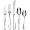 imageOneida H110042A Eve 42 Piece Everyday Flatware Set Service For 8