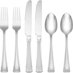imageHampton Forge Evansvile Frosted Set of 3 Dinner Knives 055 LB Metallic065 LB