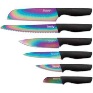 imageHampton Forge HMC01A656D Rainbow Titanium  12 Piece Cutlery Set  MultiBlack