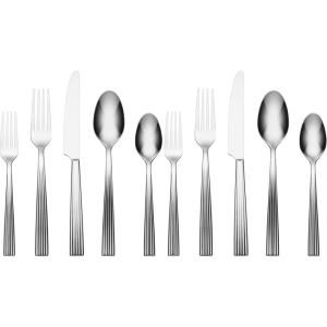 imageOneida 896124 Kennedy 20 Piece Everyday Flatware Set Service For 420 Count Pack of 2