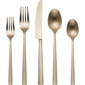 imageOneida 897338 Robyn 20Piece Flatware SetChampagne Mist
