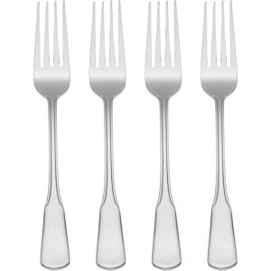 imageOneida Colonial Boston 20Piece Flatware Set Service for 4 SilverDinner Forks  Set of 4