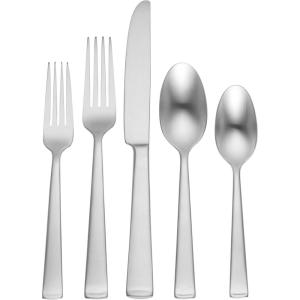 imageOneida F149065A Satin Lewin 65 Piece Fine Flatware Set Service For 12