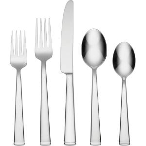imageOneida H253045Al20 Perry 45 Piece Everyday Flatware Set Service For 8