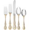 imageOneida F142045A Golden Mandolina 45 Piece Fine Flatware Set Service For 845 Count