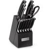 imageOneida 55154Cw Vanguard Side 13 Piece Tang Knife Set With Block