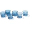 imageOneida 896825 Stackables Green Drinkware Set Of 12Blue