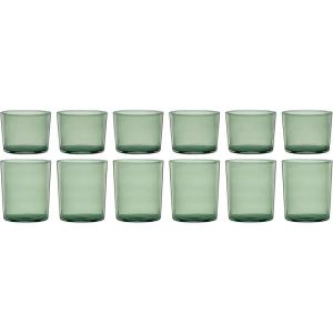 imageOneida 896825 Stackables Green Drinkware Set Of 12Green