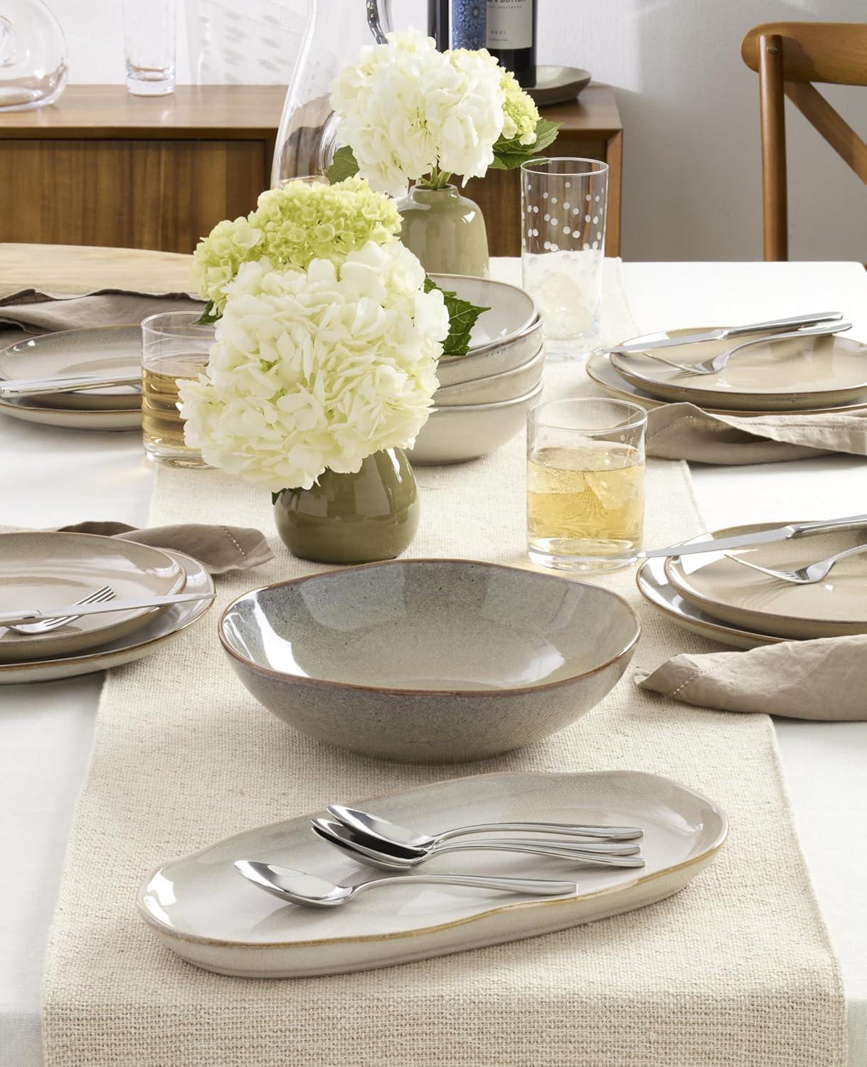 imageOneida 899209 Organic Shades Blue Pasta Bowls Set Of 4 Service For 4Oatmeal