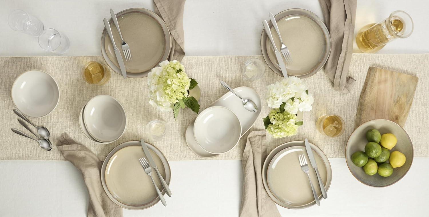 imageOneida 899209 Organic Shades Blue Pasta Bowls Set Of 4 Service For 4Oatmeal