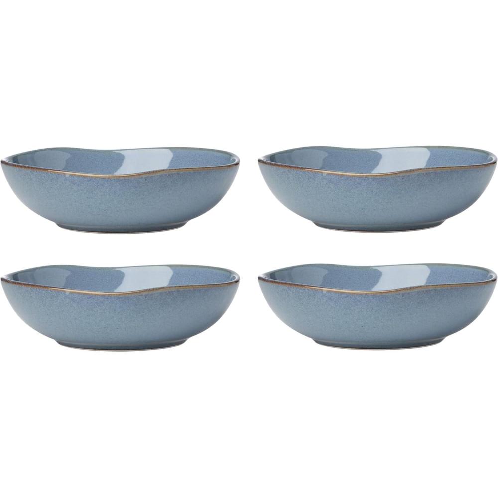 imageOneida 899209 Organic Shades Blue Pasta Bowls Set Of 4 Service For 4Blue