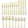 imageOneida BabyChild Moda 6 Pc Progress Set20Piece Flatware Set  Champagne