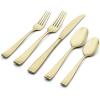 imageOneida BabyChild Moda 6 Pc Progress Set20Piece Flatware Set  Champagne