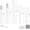 imageOneida BabyChild Moda 6 Pc Progress Set20Piece Flatware Set  Mirror