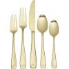 20-Piece Flatware Set  Champagne