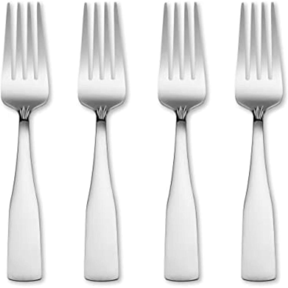 imageHampton Forge Bristol Satin 4Pk Dinner SpoonsColor Card 035 LB MetallicSalad Forks  Set of 4