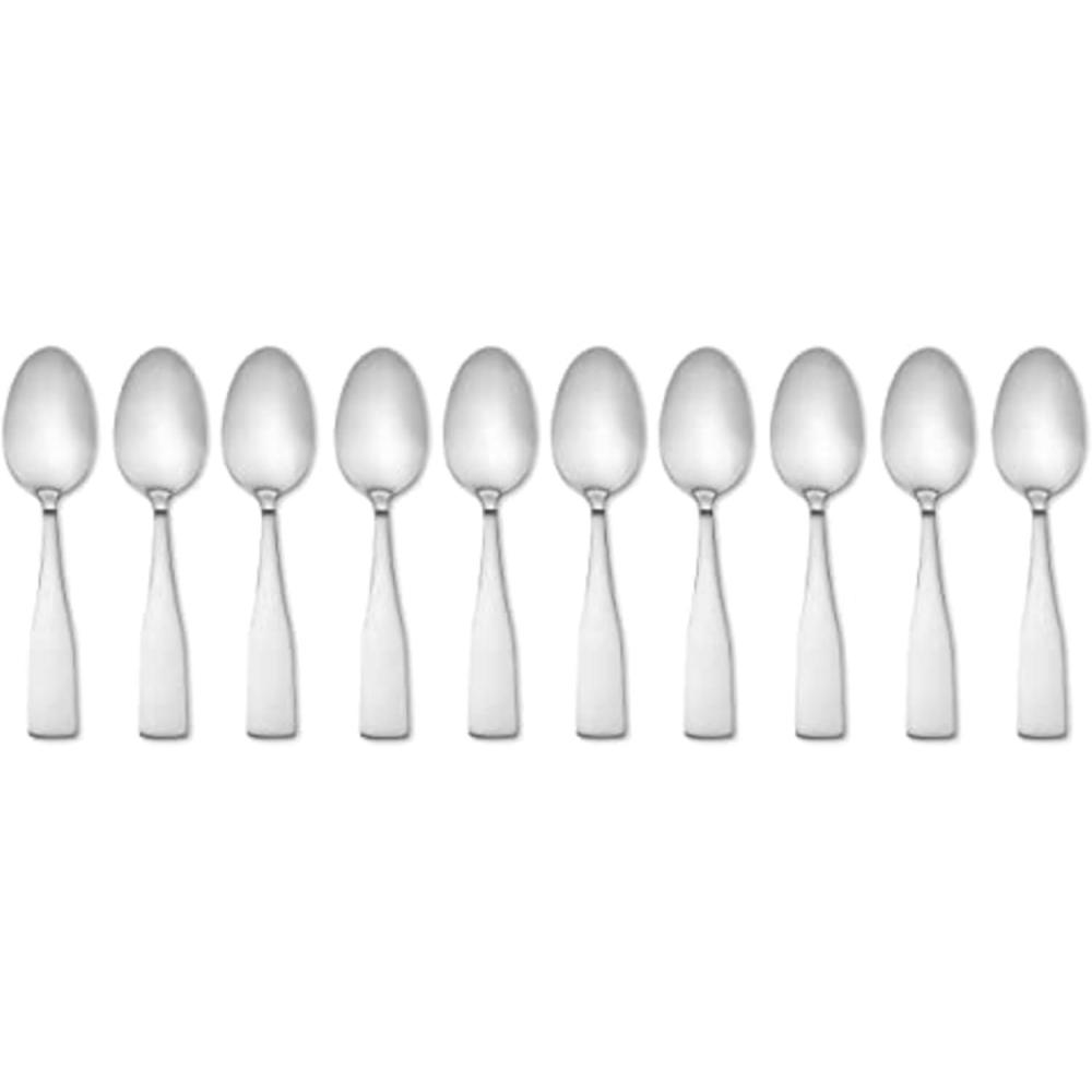 imageHampton Forge Bristol Satin 4Pk Dinner SpoonsColor Card 035 LB MetallicTeaspoons  Set of 10