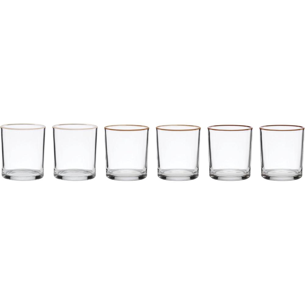 imageOneida Glassware 24 Seven Clear Medium Tumbler Set of 6 135Ounce Capacity Made From Glass Dishwasher Safe Tumbler Drinking Glasses Set Home and Kitchen Water Glasses Clear 4 PieceSunbaked