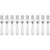 imageHampton Forge Bristol Satin 4Pk Dinner SpoonsColor Card 035 LB MetallicSalad Forks  Set of 10