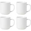 imageOneida 899205 24 Seven White 24Piece Dinnerware Set Service For 8Mugs  Set of 4