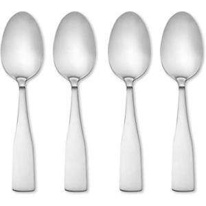 imageHampton Forge Bristol Satin 4Pk Dinner SpoonsColor Card 035 LB MetallicTeaspoons  Set of 4