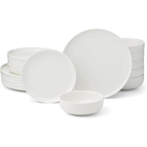imageOneida 899205 24 Seven White 24Piece Dinnerware Set Service For 818Piece Dinnerware Set