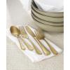 image:imageOneida 899220 Flight Gold Satin 20Piece Flatware Set Service For 420Piece Flatware Set  Gold
