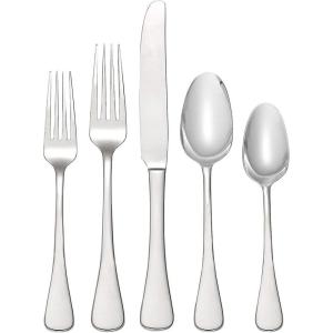 image:imageOneida Bellasana 20 Piece Everyday Flatware Service for 4 180 Stainless Steel Silverware Set
