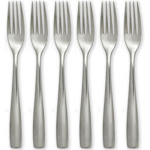 image:imageHampton Forge Austin Set of 6 Teaspoons 045 LB MetallicDinner Forks  Set of 6