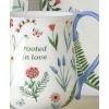 image:imageOneida Coffee Mug Set First Blooms Blue Mugs 2 Pieces Service For 2 Porcelain Material 12 Ounce Capacity Microwave And Dishwasher Safe Ceramic Mugs Coffee Cups Tea Cup Blue 2 Pieces
