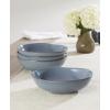 image:imageOneida 897199 Organic Shades 12Piece Dinnerware Set Slate BlueBlue