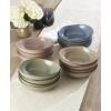 image:imageOneida 897199 Organic Shades 12Piece Dinnerware Set Slate BlueClay