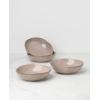 image:imageOneida 897199 Organic Shades 12Piece Dinnerware Set Slate BlueClay