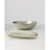 image:imageOneida 897199 Organic Shades 12Piece Dinnerware Set Slate BlueGreen