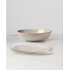 image:imageOneida 897199 Organic Shades 12Piece Dinnerware Set Slate BlueOatmeal