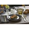 image:imageOneida Dinnerware Set Organic Shades Gray 18Piece Dinnerware Set Service For 6 Stoneware Material Dishwasher And Microwave Safe Bowls Plates And Bowls Dinner Dishes Plates Gray 18 Piece