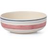 image:imageOneida Dinnerware Sets 24 Seven Melamine Stripe 12Piece Dinnerware Set Set for 4 Service For 4 Melamine Material Dishwasher Safe Plates And Bowls Dinner Dishes Kitchen Stripe 12 Piece