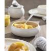 image:imageOneida Dinnerware Sets Quirk 12Piece Dinnerware Set Set for 4 Service For 4 Porcelain Material Dishwasher amp Microwave Safe Plates And Bowls Dinner Dishes Kitchen And Dining White 12 Piece