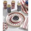 image:imageOneida Dinnerware Sets Vintage Americana Accent Plates Set Of 4 Service For 4 Plates Set Melamine Material Dishwasher amp Microwave Safe Salad amp Pasta Plate Americana Assorted 4 PieceVintage Americana
