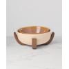 image:imageOneida Serveware 24 Seven Colors Nesting Bowls With Wood Stand Sunbaked Porcelain Material Wooden Stand Dishwasher Safe Serving Bowl Salad Bowl Pasta Bowls Kitchen amp DiningSunbaked 4 Pieces