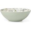 image:imageOneida Dinnerware Set Botanica Serving Bowl Service For 1 Dishwasher and Microwave Safe Porcelain Material Salad Bowl Pasta Bowls Home Kitchen and Dining Green 1 Piece 64 Ounce Capacity