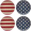 image:imageOneida Dinnerware Sets Vintage Americana Accent Plates Set Of 4 Service For 4 Plates Set Melamine Material Dishwasher amp Microwave Safe Salad amp Pasta Plate Americana Assorted 4 PieceCasual