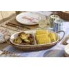 image:imageOneida 899015 Willow amp White Divided Server with Tray