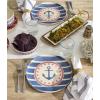 image:imageOneida 899017 Willow amp White Hors Doeuvres Tray with Server