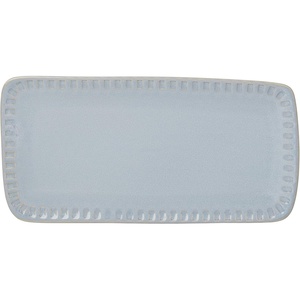 image:imageOneida 896856 Artisanal Stripe Blue Hors Doeuvres Tray