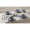 image:imageOneida 896820 Artisanal Stripe Blue 12 Piece Dinnerware Set Service For 4