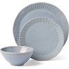 image:imageOneida 896820 Artisanal Stripe Blue 12 Piece Dinnerware Set Service For 4
